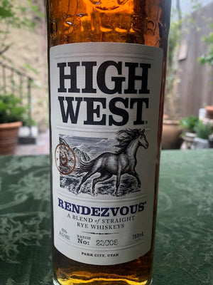 Rendezvous High West Rye Whiskey 46%
