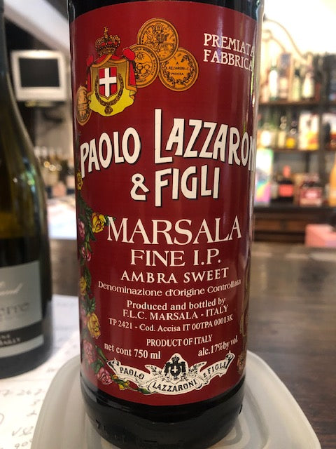 P Lazzaroni Fine Sweet 17% Marsala