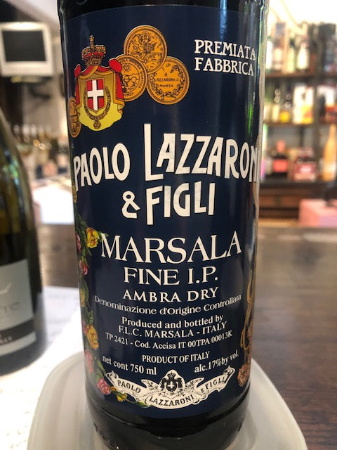 P Lazzaroni Fine Dry 17% Marsala
