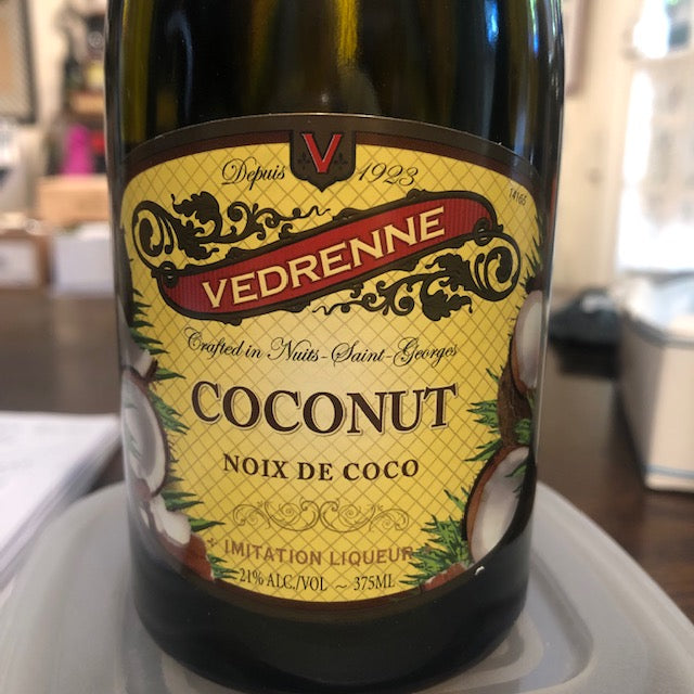 375ml Vedrenne Coconut Noix De Coco 21%