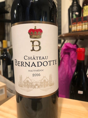 2016 Bernadotte Haut Medoc