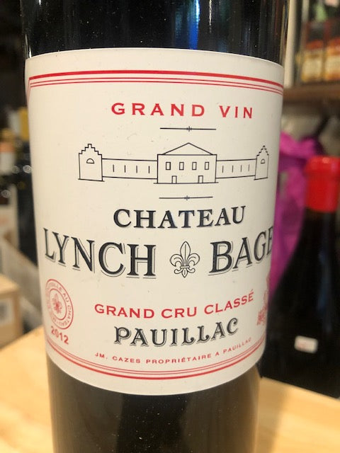 2012 Lynch Bages Pauillac 750ml