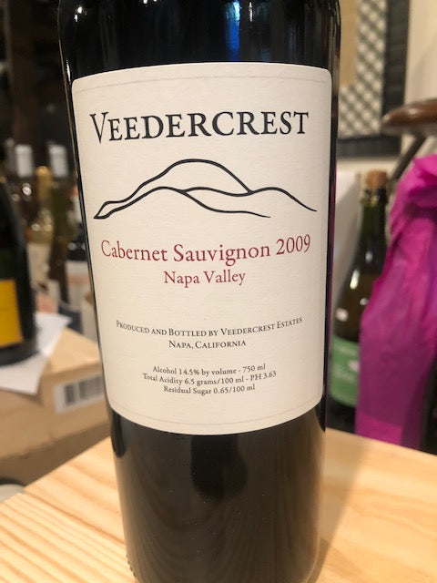 2009 Veedercrest Napa Cabernet