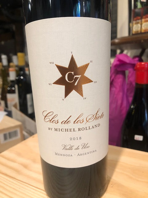 2018 Clos De Los Siete M Rolland Malbec