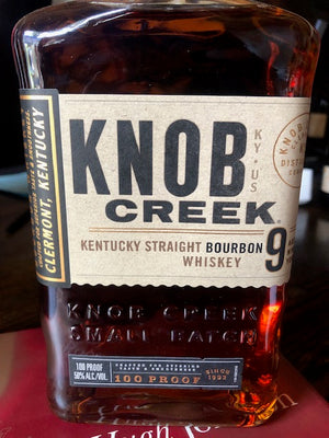 Knob Creek 750ml 9Y Kentucky Bourbon 50%