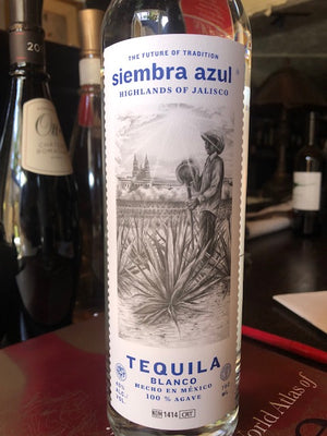 Siembra Azul Blanco Tequila 40% 750Ml
