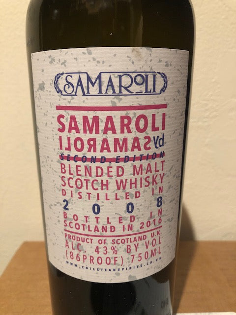 Samaroli 2008 Highland Sherry Blend